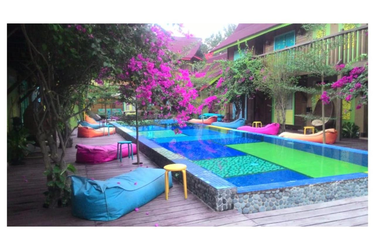 Bleu Verde, The Secret Garden - Turtle Point Beach Gili Trawangan Dış mekan fotoğraf