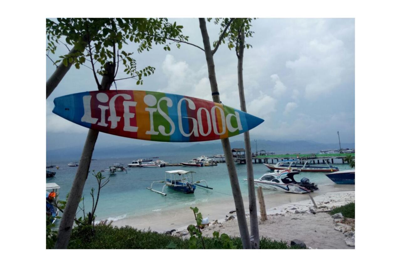 Bleu Verde, The Secret Garden - Turtle Point Beach Otel Gili Trawangan Dış mekan fotoğraf